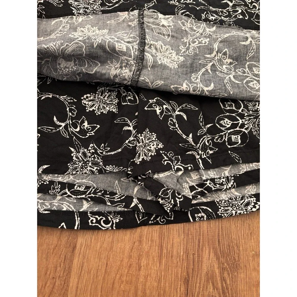 Croft & Barrow Travel Vacation Resort Floral Pencil Mini Skort Lined, Size 18